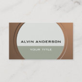 Shiny Metallic Anpassbar für Text und Farbe Visitenkarte (Vorderseite)