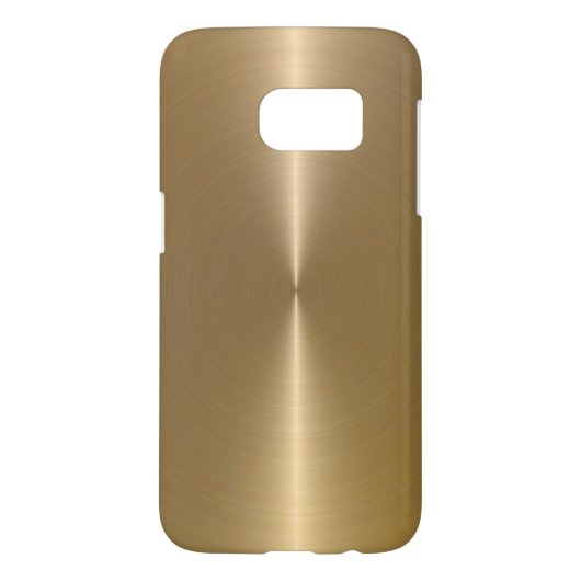 Shiny Metallic Gold Hintergrund Textur Case-Mate Samsung Galaxy Hülle (Rückseite)
