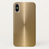 Shiny Metallic Imitate Gold Background Case-Mate iPhone Hülle (Rückseite)