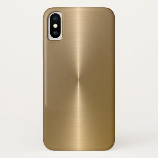Shiny Metallic Imitate Gold Background Case-Mate iPhone Hülle (Rückseite)