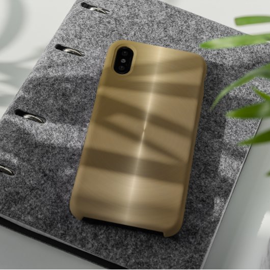 Shiny Metallic Imitate Gold Background Case-Mate iPhone Hülle