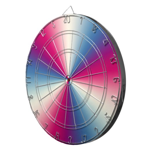 Shiny Metallic-Textur Dartscheibe (Vorderseite rechts)