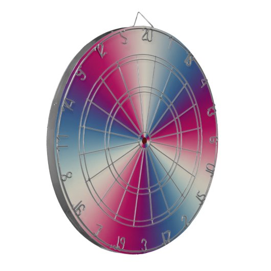 Shiny Metallic-Textur Dartscheibe (Vorderseite Links)