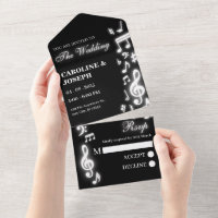 Shiny Musiknotens Hochzeit