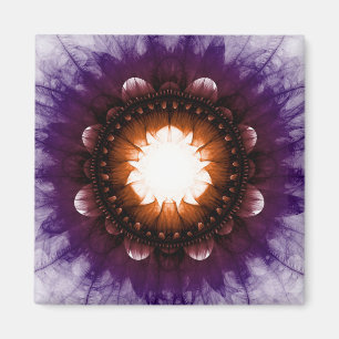 Shiny-mystische symbolische Ornament Magnet