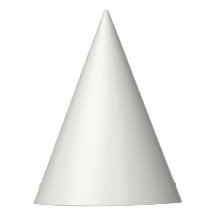 Shiny Pearl White Party Hat für jedes Ereignis
