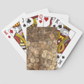 Shiny Pennys oder Cents Spielkarten (Rückseite)