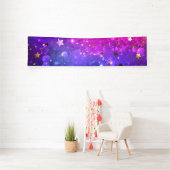 Shiny Pink Blue Background Banner (InSitu)