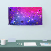 Shiny Pink Blue Background Banner (Messe)