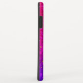 Shiny Pink Blue Background Case-Mate iPhone Hülle (Hinten/Rechts)