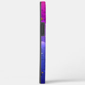 Shiny Pink Blue Background Case-Mate iPhone Hülle (Rückseite / Rechts)