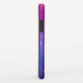 Shiny Pink Blue Background Case-Mate iPhone Hülle (Hinten/Rechts)