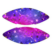 Shiny Pink Blue Background Football (Paneele)