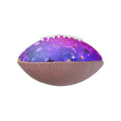 Shiny Pink Blue Background Football (Gedreht 90)