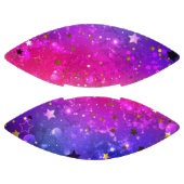 Shiny Pink Blue Background Football (Paneele)