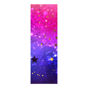Shiny Pink Blue Background Fotodruck