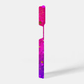 Shiny Pink Blue Background iPhone Hülle (Rechte Seite)