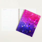 Shiny Pink Blue Background Planer (Anzeige)