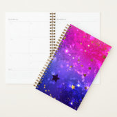 Shiny Pink Blue Background Planer (Anzeige)