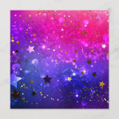 Shiny Pink Blue Background Programm (Vorderseite)