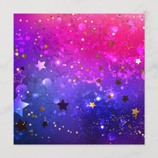 Shiny Pink Blue Background Programm (Vorderseite)