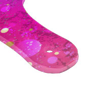 Shiny Pink Blue Background Schneidebrett (Ecke)