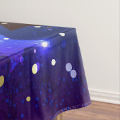 Shiny Pink Blue Background Tischdecke (Beispiel)