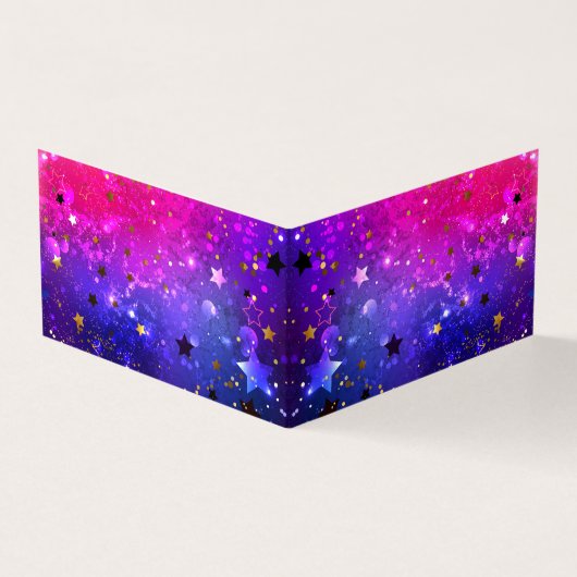Shiny Pink Blue Background Visitenkarten (Vorderseite)