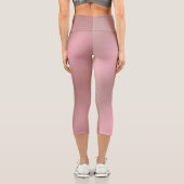 Shiny Pink Capri Leggings (Rückseite)