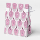 Shiny Pink Glitzer Meerjungfrau Fischskala Geschenkschachtel (Rückseite)