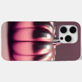 Shiny Pink Pumpkin Case-Mate iPhone Hülle (Rückseite (Horizontal))