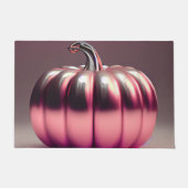 Shiny Pink Pumpkin Fußmatte (Vorderseite)