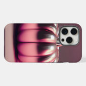 Shiny Pink Pumpkin iPhone Hülle (Rückseite (Horizontal))