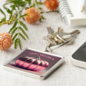 Shiny Pink Pumpkin Schlüsselanhänger (Seite)