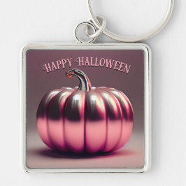 Shiny Pink Pumpkin Schlüsselanhänger