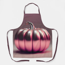 Shiny Pink Pumpkin Schürze