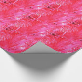 Shiny Pink Weihnachtsbaum Geschenkpapier (Ecke)