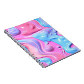 Shiny Plastic Bubble Abstrakt Notizblock (Rechte Seite)