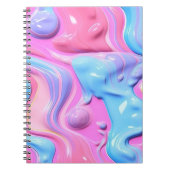 Shiny Plastic Bubble Abstrakt Notizblock (Vorderseite)