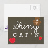 Shiny Postcard Postkarte (Vorne/Hinten)