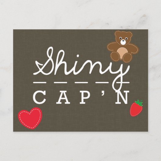 Shiny Postcard Postkarte (Vorderseite)