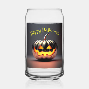 Shiny Pumpkin Halloween Dosenglas