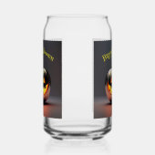 Shiny Pumpkin Halloween Dosenglas (Links)