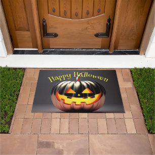 Shiny Pumpkin Halloween Fußmatte