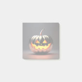 Shiny Pumpkin Halloween Post-it Klebezettel (Vorderseite)