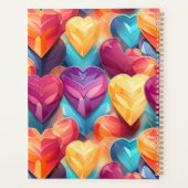 Shiny Rainbow Hearts Planer (Rückseite)