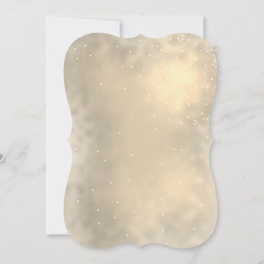 Shiny, Red Bow, Weihnachts-Party im Unternehmen Einladung (Rückseite)