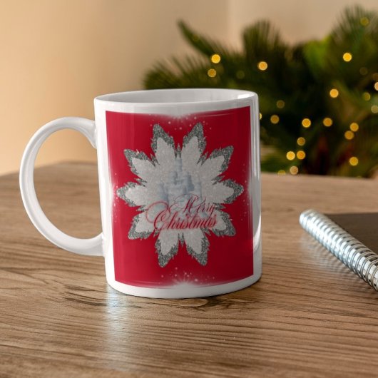 Shiny Riese Schneeflocken Tasse