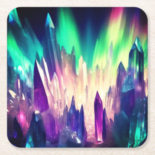 Shiny Rock Crystals Untersetzer