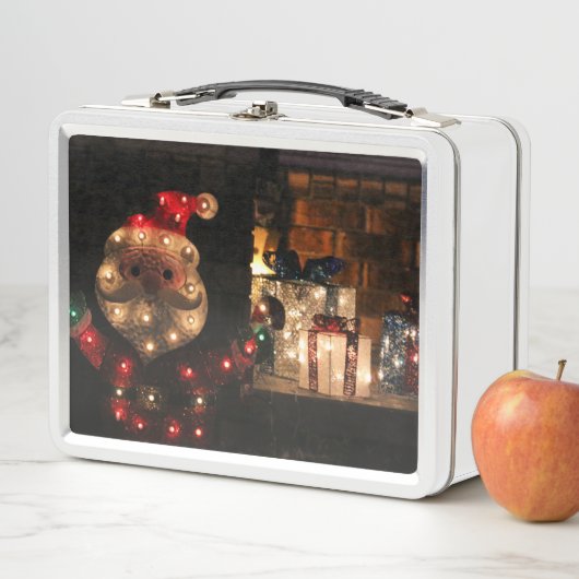 Shiny Santa Metall Lunch Box (Beispiel)